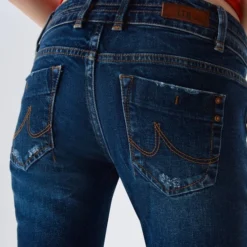 LTB Jeans LTB Julita X Jeans Volwassenen Donkerblauw 10 LTB Jeans LTB Julita X Jeans Volwassenen Donkerblauw -Dameskleding Verkoop 550x733 610