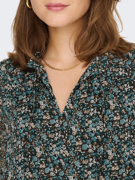Only Blouse Onlditsy L/s Blouse Wvn Noos 15229700 Balsam Green/fall Ditsy Dames Maat - L 5 Only Blouse Onlditsy L/s Blouse Wvn Noos 15229700 Balsam Green/fall Ditsy Dames Maat - L - Afbeelding 5