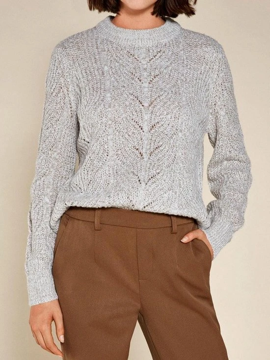 OBJECT OBJNOVA STELLA L/S KNIT PULLOVER NOOS Dames Trui - Maat XL 11 OBJECT OBJNOVA STELLA L/S KNIT PULLOVER NOOS Dames Trui - Maat XL - Afbeelding 11