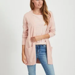 Vila Dames Vest - Lichtroze - Maat L -Dameskleding Verkoop 550x733 86