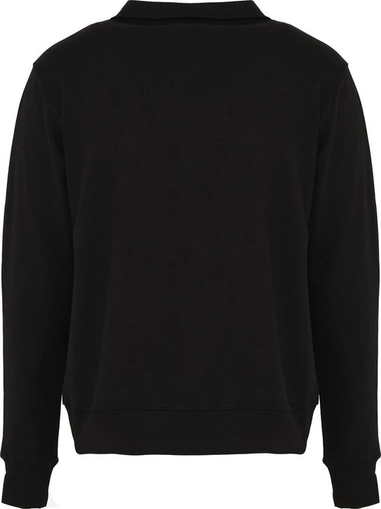 REWAGE Sweater Halve Rits - Zwart - M 2 REWAGE Sweater Halve Rits - Zwart - M - Afbeelding 2