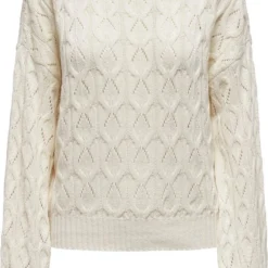 ONLY ONLBRYNN LIFE STRUCTURE L/S PUL KNT NOOS Dames Trui - Maat L