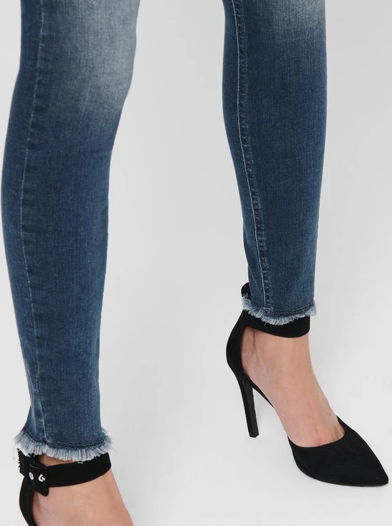 Only ONLBLUSH LIFE MID SK ANK RW REA422 NOOS Special Blue Grey Denim Dames Jeans - Maat L X L30 6 Only ONLBLUSH LIFE MID SK ANK RW REA422 NOOS Special Blue Grey Denim Dames Jeans - Maat L X L30 - Afbeelding 6