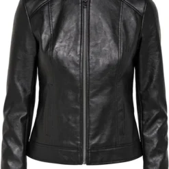 JDY JDYEMILY FAUX LEATHER JACKET OTW NOOS Dames Jas - Maat 36