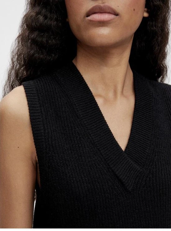 OBJECT OBJMALENA S/L KNIT WAISTCOAT NOOS Dames Trui - Maat M 9 OBJECT OBJMALENA S/L KNIT WAISTCOAT NOOS Dames Trui - Maat M - Afbeelding 9