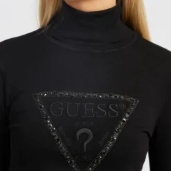 Guess Noemi Tn Ls Swtr Truien & Vesten - Zwart -Dameskleding Verkoop 550x743 7