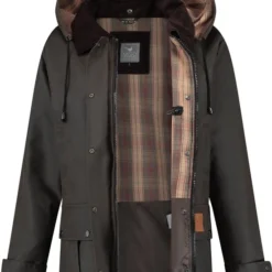 MGO Leisure Wear MGO Waxjas Leeds Dames - 100% Gewaxt Katoen - Winddicht En Waterdicht - Bruin - Maat M 13 MGO Leisure Wear MGO Waxjas Leeds Dames - 100% Gewaxt Katoen - Winddicht En Waterdicht - Bruin - Maat M -Dameskleding Verkoop 550x746 4