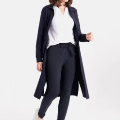 Blauwe Broek/Pantalon Van Je M'appelle - Dames - Travelstof - Maat S - 10 Maten Beschikbaar