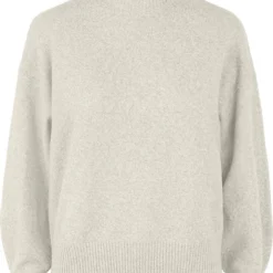 PIECES PCCAVA LS HIGH NECK KNIT NOOS BC Dames Trui - Maat S