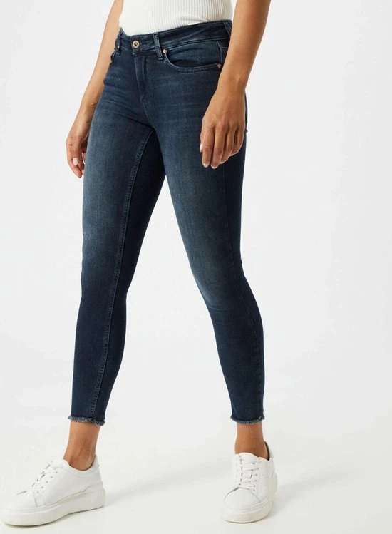 ONLY ONLBLUSH LIFE MID SK ANK RAW BB REA409 Dames Jeans - Maat XS X L32 16 ONLY ONLBLUSH LIFE MID SK ANK RAW BB REA409 Dames Jeans - Maat XS X L32 - Afbeelding 16