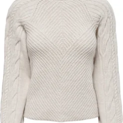 ONLY ONLLEISE FREYA LS HIGH NECK PULLOVER KNT Dames Trui - Maat XS