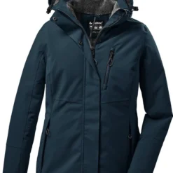 Killtec KOW 140 Women Jacket - Outdoorjas - Dames - Petrol - Maat 38