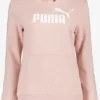 PUMA ESS Logo Hoodie Fleece Dames Trui - Maat L
