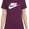 Nike Sportswear Essential Icon Futura Dames T-Shirt - Maat S