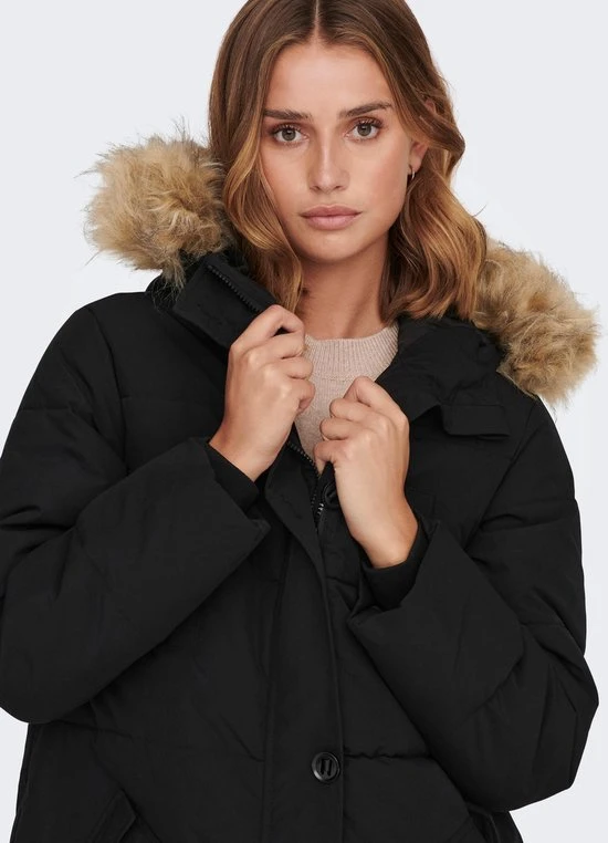 JDY JDYLOOK PADDED LONG PARKA JACKET OTW SIE Dames Jas - Maat XL 8 JDY JDYLOOK PADDED LONG PARKA JACKET OTW SIE Dames Jas - Maat XL - Afbeelding 8