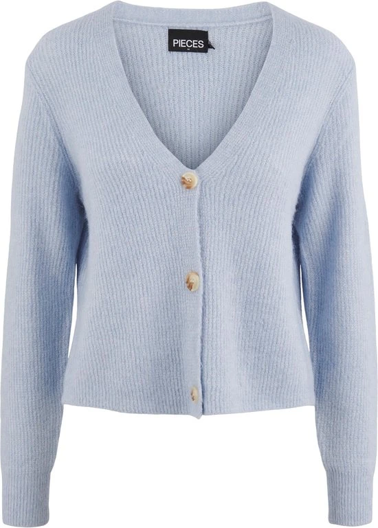 PIECES PCELLEN LS KNIT CARDIGAN NOOS BC Dames Vest - Maat L 1 PIECES PCELLEN LS KNIT CARDIGAN NOOS BC Dames Vest - Maat L