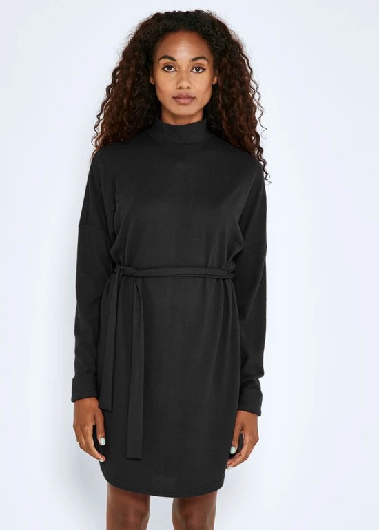 NOISY MAY NMCITY AVA L/S SHORT DRESS NOOS Dames Jurk - Maat M 1 NOISY MAY NMCITY AVA L/S SHORT DRESS NOOS Dames Jurk - Maat M