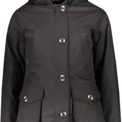 Airforce Jas Zwart Normaal - Maat L - Vrouwen - Herfst/Winter Collectie - Polyester