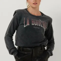 Colourful Rebel La Bohème Trui Grijs Dames - Loose Fit - Katoen - S 21 Colourful Rebel La Bohème Trui Grijs Dames - Loose Fit - Katoen - S -Dameskleding Verkoop 550x771 7