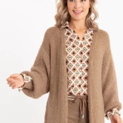 Beige Blouse Van Je M'appelle - Dames - Maat 2XL - 1 Maat Beschikbaar -Dameskleding Verkoop 550x773