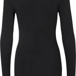 Vero Moda T-shirt Vmmaxi My Ls Soft Long U-neck Noos 10152908 Black Dames Maat - L -Dameskleding Verkoop 550x777 1