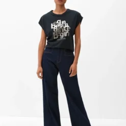 S.Oliver Dames T-shirt Top Mouwloos - LOOSE FIT - Maat XS (34) -Dameskleding Verkoop 550x777 19