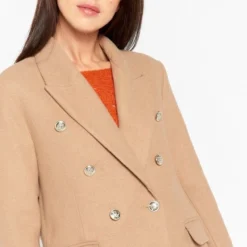 LOLALIZA Lange Jas - Camel - Maat 40 7 LOLALIZA Lange Jas - Camel - Maat 40 -Dameskleding Verkoop 550x780 13