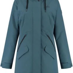 Kjelvik Dames Winterjas - Winterparka Dames - Functionele Winterjas - Didi - Blauw - Maat 44