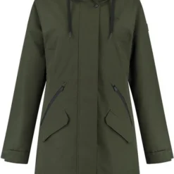 Kjelvik Dames Winterjas - Winterparka Dames - Functionele Winterjas - Didi - Groen - Maat 44