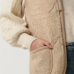 Alwero Alwero Bodywarmer Alpen Adult Blazers - Beige -Dameskleding Verkoop 550x785 13