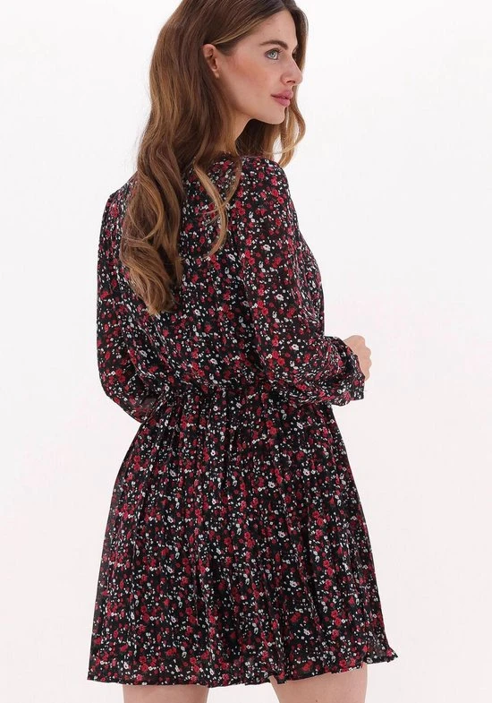 Colourful Rebel Olsa Flower Jurk Rood Dames - A-lijn - Viscose - L 9 Colourful Rebel Olsa Flower Jurk Rood Dames - A-lijn - Viscose - L - Afbeelding 9