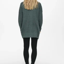 Jacqueline De Yong Vest Jdymiggy Megan L/s Cardigan Knt Noo 15211483 North Atlantic/w. Blacp Ply Dames Maat - L -Dameskleding Verkoop 550x787 6