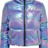 ONLY ONLCELINE METALLIC SHORT PUFFER CC OTW Dames Jas - Maat M