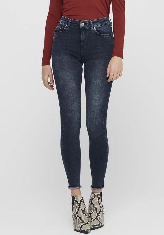 ONLY ONLBLUSH LIFE MID SK ANK RAW BB REA409 Dames Jeans - Maat XS X L32 10 ONLY ONLBLUSH LIFE MID SK ANK RAW BB REA409 Dames Jeans - Maat XS X L32 - Afbeelding 10