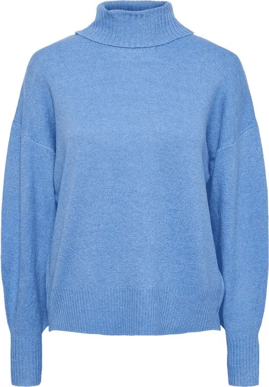 PIECES PCCAVA LS HIGH NECK KNIT NOOS BC Dames Trui - Maat M 2 PIECES PCCAVA LS HIGH NECK KNIT NOOS BC Dames Trui - Maat M - Afbeelding 2