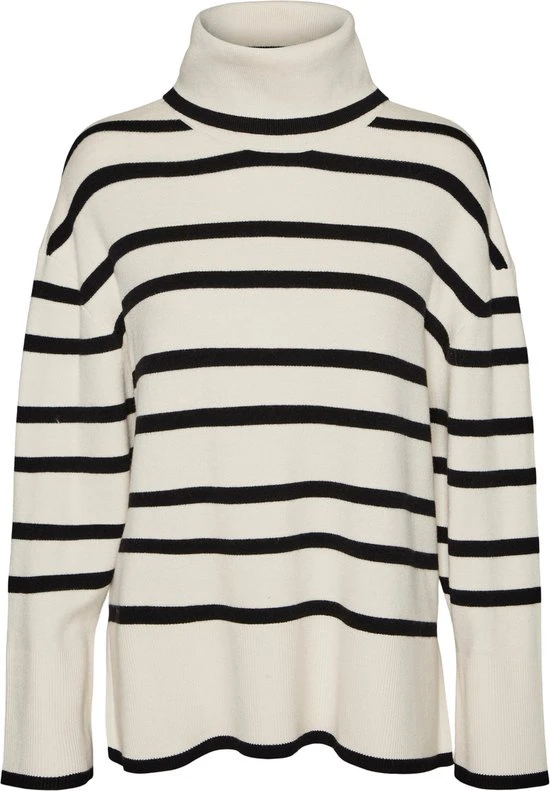 VERO MODA VMSABA LS ROLLNECK BLOUSE Dames Trui - Maat L 1 VERO MODA VMSABA LS ROLLNECK BLOUSE Dames Trui - Maat L