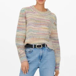 Only Trui Onlcarma L/s Pullover Cc Knt 15259443 Pumice Stone Dames Maat - M -Dameskleding Verkoop 550x791 5