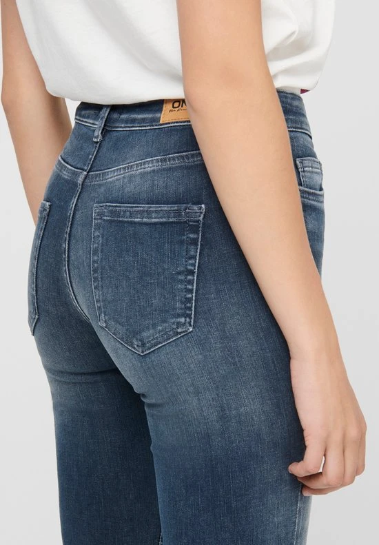 Only ONLBLUSH LIFE MID SK ANK RW REA422 NOOS Special Blue Grey Denim Dames Jeans - Maat L X L30 3 Only ONLBLUSH LIFE MID SK ANK RW REA422 NOOS Special Blue Grey Denim Dames Jeans - Maat L X L30 - Afbeelding 3