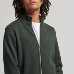 Superdry - Logo Olijfgroen - Maat M - Modern-fit