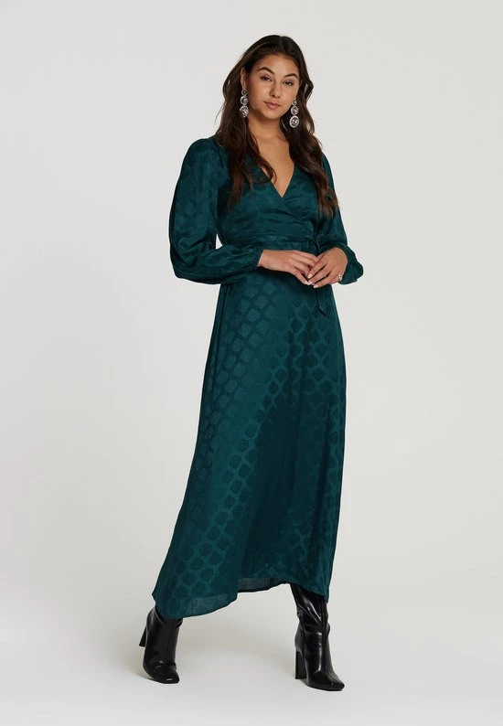 Shiwi Dress Nairobi Baroque Jaquard - Deep Teal Green - XL 1 Shiwi Dress Nairobi Baroque Jaquard - Deep Teal Green - XL