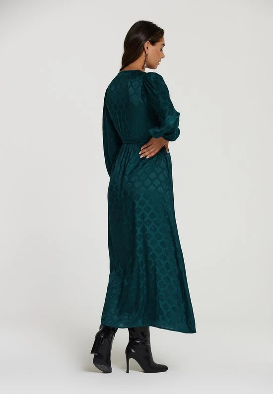 Shiwi Dress Nairobi Baroque Jaquard - Deep Teal Green - XL 3 Shiwi Dress Nairobi Baroque Jaquard - Deep Teal Green - XL - Afbeelding 3