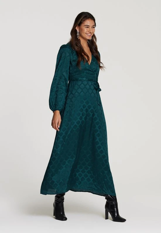 Shiwi Dress Nairobi Baroque Jaquard - Deep Teal Green - XL 7 Shiwi Dress Nairobi Baroque Jaquard - Deep Teal Green - XL - Afbeelding 7