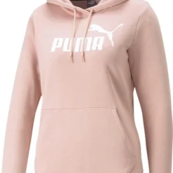 PUMA ESS Logo Hoodie Fleece Dames Trui - Maat L -Dameskleding Verkoop 550x796 4