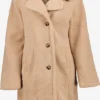 TwoDay Dames Teddy Winterjas - Beige - Maat L