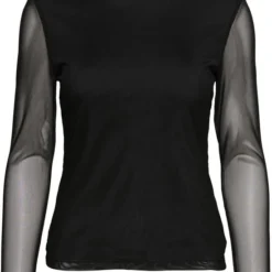 VERO MODA VMBELLA LS HIGH NECK JRS NOOS Dames Top - Maat M
