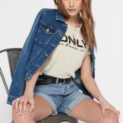 ONLY ONLTIA LIFE DNM JACKET BB MB BEX02 NOOS Dames Jas - Maat 42 -Dameskleding Verkoop 550x800