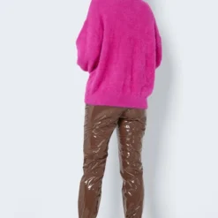 NOISY MAY NMLYNDSEY L/S Col KNIT Dames Trui - Maat S -Dameskleding Verkoop 550x803 3