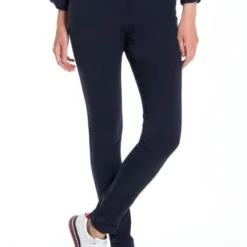 Blauwe Broek/Pantalon Van Je M'appelle - Dames - Travelstof - Maat S - 10 Maten Beschikbaar -Dameskleding Verkoop 550x804 5