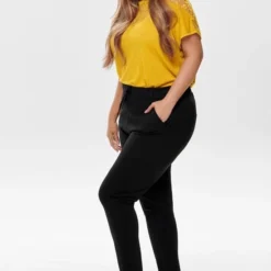 Only Carmakoma Cargold Trash Regular Dames Broek - Maat 46 -Dameskleding Verkoop 550x804 7