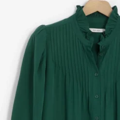 Sissy Boy Sissy-Boy - Groene Jurk Met Knopen 6 Sissy Boy Sissy-Boy - Groene Jurk Met Knopen -Dameskleding Verkoop 550x805 1